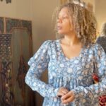 Rachel True Instagram – 🥳I designed & sewed this dress!!🧵mostly because I wanted one & wanted to see if I could create it… also having interests keeps the mind from freaking out 🧐 
🤩 
It’s an homage of sorts to old school💃🏽#biba & anytime #annasui 💜
& then I wore it to the museum & it didn’t even fall apart 🥳😵🤩
⭐️ 
I put this in my stories & said I was gonna re-film in a more glam setting w/ a mo glam face but then was like… ¯\_(ツ)_/¯ because I’m writing these days & it’s not glam 😂so au natural it is, like usual
 💜
#racheltrue #madebyme #sewing #designedbyme