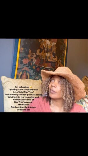 Rachel True Instagram - Hola 🥳 no makeup no problem when you’re in outer space 🌎🪐🥳
Excited to announce I’m a cohost of the 🎧@roddenberryofficial @startrek ‘Quoting Gene Roddenberry’ limited podcast series 🎧🥳
💜
A cadre of amazing folks read quotes & along side the fab @trentvanegas we discuss these concepts from the creator of #startrek -
100 quotes, 100 episodes 💯% neat insights, ep’s are 15 mins & under 💯
🪐🔭🛸🛰🚀
amazing how relevant & poignant these thoughts still are in today’s modern world, please give a listen 👂🏽🎧
#quotinggeneroddenberry #racheltrue #startrek #podcast