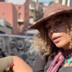 Rachel True Instagram – 🖤What a magic city to be in🖤
Bourbon is full on Vegas & it’s not even high season… scored a balcony above the fray, currently sending thoughts & prayers to all the newly damaged livers.. & lovers below 😂
Leave your suggestions for mischief in the comments 🖤🤩
Oh- I saw a tall whip thin reed of a man
& as he passed by I thought vampire 
& when I turned back, he’d vanished 🧛🏾‍♀️
 #racheltrue #neworleans #nola