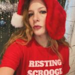 Rachelle Lefevre Instagram - I think Victoria would like this Christmas tee…Thank you @westmountmassive for sharing my dark humor. As you can see in the second photo, you got me through Friendsgiving! So many people at the party asked me where I got my shirt that I thought I’d share here too. Support small, independent businesses AND make your family laugh- WIN WIN! Go to their IG or Etsy page today and you might still get one before Christmas! But plenty of other shirts too ;) Not an ad, just supporting a small business I like 😘 #shopsmall #holidaytees #holidayoutfit #christmastee #humor #funnytees