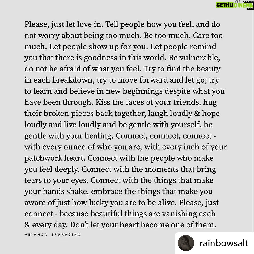 Rachelle Lefevre Instagram - In a world where “us vs them” is made to feel normal, THIS. EVERYDAY. ♥️