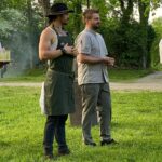 Rachelle Lefevre Instagram - Thank you so much to @1hotel.nashville @greendoorgourmet @chriscrary @dan_churchill for an extraordinary “Earth Month Dinner” at the farm. We couldn’t have asked for better weather, better guests, or better food! It’ll be stalking you for tickets again next year 😉 Chris, you have always been driven and put work first, I hope you are proud of all you’ve achieved 🥰