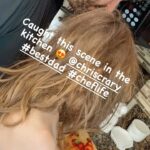 Rachelle Lefevre Instagram - Our kid got this knife when they were three and a half years old to learn respect for a blade, now at seven, they are working on their skills with confidence! So grateful for your patience, @chriscrary, we both know it’s not my strongest suit 😬🥰