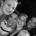 Rachelle Lefevre Instagram - Here’s to sweaty friends in sweaty bars giving me life ❤️‍🔥❤️‍🔥❤️‍🔥 Pro-tip: Drank a kombucha & water all night- no liver was harmed in the making of this glorious evening 😉