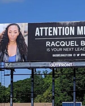 Racquel Palmer Instagram - They told me to give up, I laughed and put up a billboard…Welp! 🤣🤣🤣🤣💙