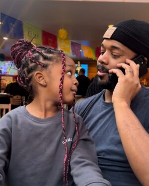 Racquel Palmer Instagram - I don’t know how you do it but I definitely couldn’t do it without you. I love you and so do our children. Happy Father’s Day to my Man! 💙🥰 @dorseapalmer