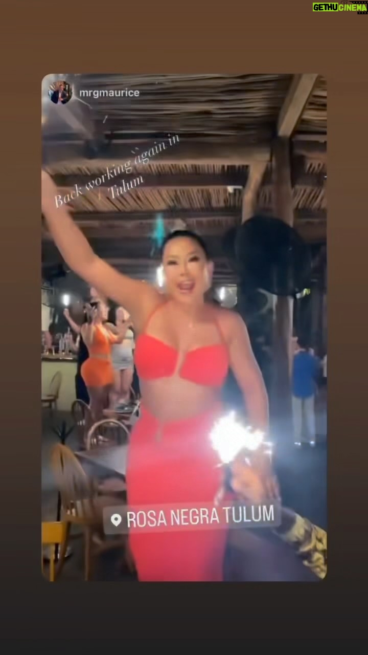 Rada Cheang Instagram - There finally is an airport in Tulum!!! Go get connected with your spiritual ancestors! ❤️🧘♀️ namaste