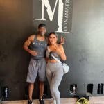 Rada Cheang Instagram - Just trying to naturally season my body with sweat for the weekend. 💦 Thanks @donamatrixtraining for such a great workout……I had no idea band workouts was so hard.