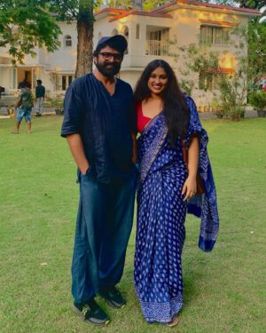 Radhika Radhakrishnan Instagram - And its a wrap !! 
What a fantastic experience it was ♥️
Thank you @koyanajeem and his team for having in trusting me 🌻
#1000plusbabies @disneyplushotstar