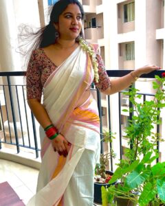Actress Radhika Radhakrishnan HD Instagram Photos and Wallpapers April 2024