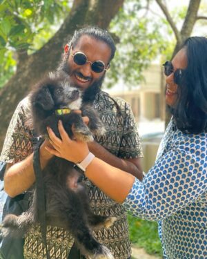 Radhika Radhakrishnan Instagram - Our baby is 1 year old 🎀 

A year ago, we never knew that you even existed in this world, but you came into our life during the toughest phase and you filled our lives with sunshine & happiness. Happy - that’s who you are and what you make everyone around you feel. Its the perfect name for you. 

We brought you home just for the love but in return you taught us so many things. You ignited a compassion towards stray dogs, showing us their capacity for love just like yours. My heart skips a beat every time you puke, or you do not eat or not take a poop. Every vet visit is a stressful one. Nothing brings joy to our home other than your waggling tail. You are the light of our house, you will forever be my first born baby. Before we got you, I was never able to resonate with the term ‘pet parent’ but now I know! We wish you good health, good health and only good health! We love you Happy ♥️