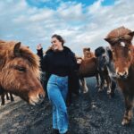 Ragga Ragnars Instagram - Just a whole bunch of horse content and trying to keep my hair out of my face in the beautiful March weather we are having here in Iceland. 🐎 #windy #iceland #horses #icelandichorse