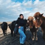 Ragga Ragnars Instagram - Just a whole bunch of horse content and trying to keep my hair out of my face in the beautiful March weather we are having here in Iceland. 🐎 #windy #iceland #horses #icelandichorse