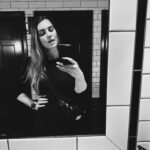 Ragga Ragnars Instagram – Bathroom mirror selfie in Manchester 🖤 #mirrorselfie #manchester #uk
