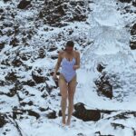 Ragga Ragnars Instagram - Me? Crazy? Absolutely! ❄️ But also, there is a hot spring right there… so not that crazy! @husafellcanyonbaths #hotspring #iceland #coldplunge #coldexposure