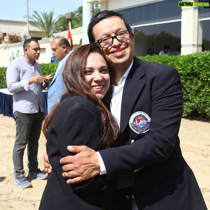 Rahma Ahmed Farag Instagram - تشرفت بالتكريم من نادي فروسية الحرس الجمهوري عقب بطولة الجمهورية للفروسية ل"قادرون باختلاف ". شكر خاص لكل القائمين والمنظمين وعلي رأسهم اللواء وليد المليجي.. والف مبروك للفائزين وهعتبر نفسي فائزة معاكو بإني قابلتكو ❤️❤️ شكرا علي اليوم الجميل ❤️