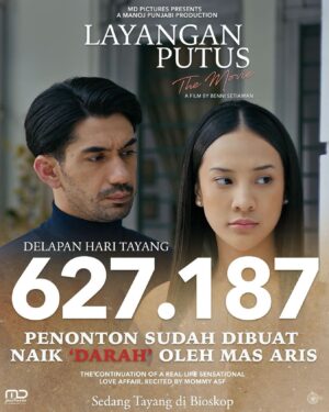 Raihaanun Instagram - ‼️𝟔𝟐𝟕.𝟏𝟖𝟕 penonton udah ‘naik darah’ lihat mas Aris di bioskop‼️

Masa iya kamu belum ngeliat kelakuan mas Aris di bioskop?! Yuk, nonton sekarang!

#LayanganPutusTheMovie
#LayanganPutus
#MDEntertainment
#MDPictures