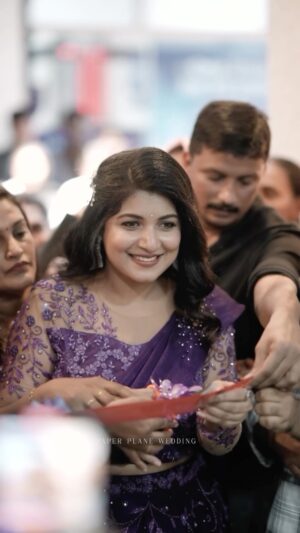 Raksha Raj Instagram - Thank you Mannarkkad for your love ❤️🫶🏻
.

📸 : @shafeek_aali_official_ 
👗 : @lizcreationsboutique 
💄 : @zairmakeoverstudio 
✨ : @orchidfashionstores 
.
.
.
#inauguration #mannarkkad #reels #trendingreels #reelitfeelit #reelsinstagram