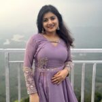 Raksha Raj Instagram – Didn’t find my lavender, so I became one.🪻
.
👗 : @fiorello____