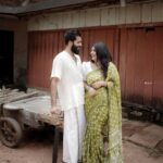 Raksha Raj Instagram - May our love echo through time, an eternal symphony in the universe. ❤️⏳ #Arksha #Our2ndAnniversary #ForeverUs . . 📸 : @rkl_films_ 💄: @ziaora_makeover_studio_ .