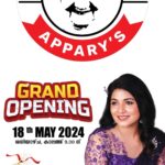 Raksha Raj Instagram - Hello Thiruvilwamala ❤️ See you on May 18th for the Grand Opening of @apparys_restaurant at 9:30 am.