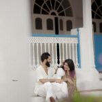 Raksha Raj Instagram - “From the moment we met in the enchanting month of April 2011, to now celebrating our second wedding anniversary on this same magical month. April, you’ve always been special, just like the love we share. Here’s to us and to many more Aprils filled with love and happiness.” 💖😘 #Arksha #Our2ndAnniversary #ForeverUs . . Photography : @rkl_films_ MUH : @ziaora_makeover_studio_ .