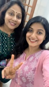 Raksha Raj Instagram - We met again ❤️ A sudden surprise visit to meet Chechi. It felt like reliving our old days, where the bonds never fade. 🤗😘 @chippy.renjith #Appu & #Devedathi