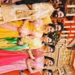 Raksha Raj Instagram - 𝔾𝕣𝕒𝕟𝕕 𝕔𝕠𝕦𝕡𝕝𝕖 ♥️ hαppч mαrríєd lífє вσth σf u 🥰 #gpwedding #gopikaanil #santhwanam_family #instagood #wedding