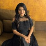 Raksha Raj Instagram - Forever in love with the beauty of black 🖤 . Attire : @fiorello____ MUH : @ziaora_makeover_studio . . . #instagood #instadaily #photoshoot #Black #ootd #picoftheday