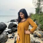 Raksha Raj Instagram - 🐚🌊🧡 . 👗 : @kiyaraboutique_