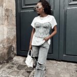 Rania Saiidii Instagram - Hand-in-pocket ! ✨ #denim #outfit