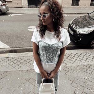Rania Saiidii Instagram - Hand-in-pocket ! ✨

#denim #outfit