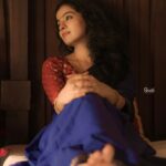 Ranjitha Menon Instagram - Letting my emotions paint a picture in shades of blue! #shades #blue #explore #loveyourself #instagood #threads Clicked by @shanto_photography_