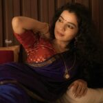 Ranjitha Menon Instagram - Letting my emotions paint a picture in shades of blue! #shades #blue #explore #loveyourself #instagood #threads Clicked by @shanto_photography_