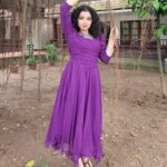 Ranjitha Menon Instagram - 💜💜💜 #retro #90sfashion #girly #puple #mobilephotography