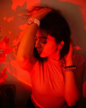 Ranjitha Menon Instagram - Crimson Reverie! 

#scarlet #crimson #shadows #warmhue #passion #tranquility #raw

Shot by @arunchandu