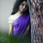 Ranjitha Menon Instagram - Some feelings are the best when left a blur! #purple # blurred #natural #plain #homely #davani #mobilephotography