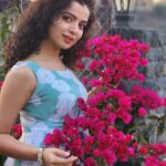 Ranjitha Menon Instagram - കടലാസ്സ്പൂക്കൾ ...💕 #bougainvillea #sunset #nature #girly #goldensky #beauty #mobilephotography #metime #enticing_gallery