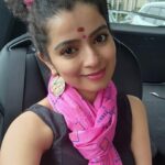 Ranjitha Menon Instagram - 💗💗💗 #selfie #aftereffects #temple #visit #festivevibes #lifeisbeautiful