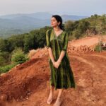 Ranjitha Menon Instagram - In the quiet embrace of dusk, when the last light kisses the red soil, lies the essence of being one with nature..!