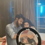 Ranjitha Menon Instagram - ⚡Behind the scenes 😍 Thanks @photogscorpion #bts #cinematography #dop #behindthescene #behindthescenes #bigilbenoy #ranjithamenon