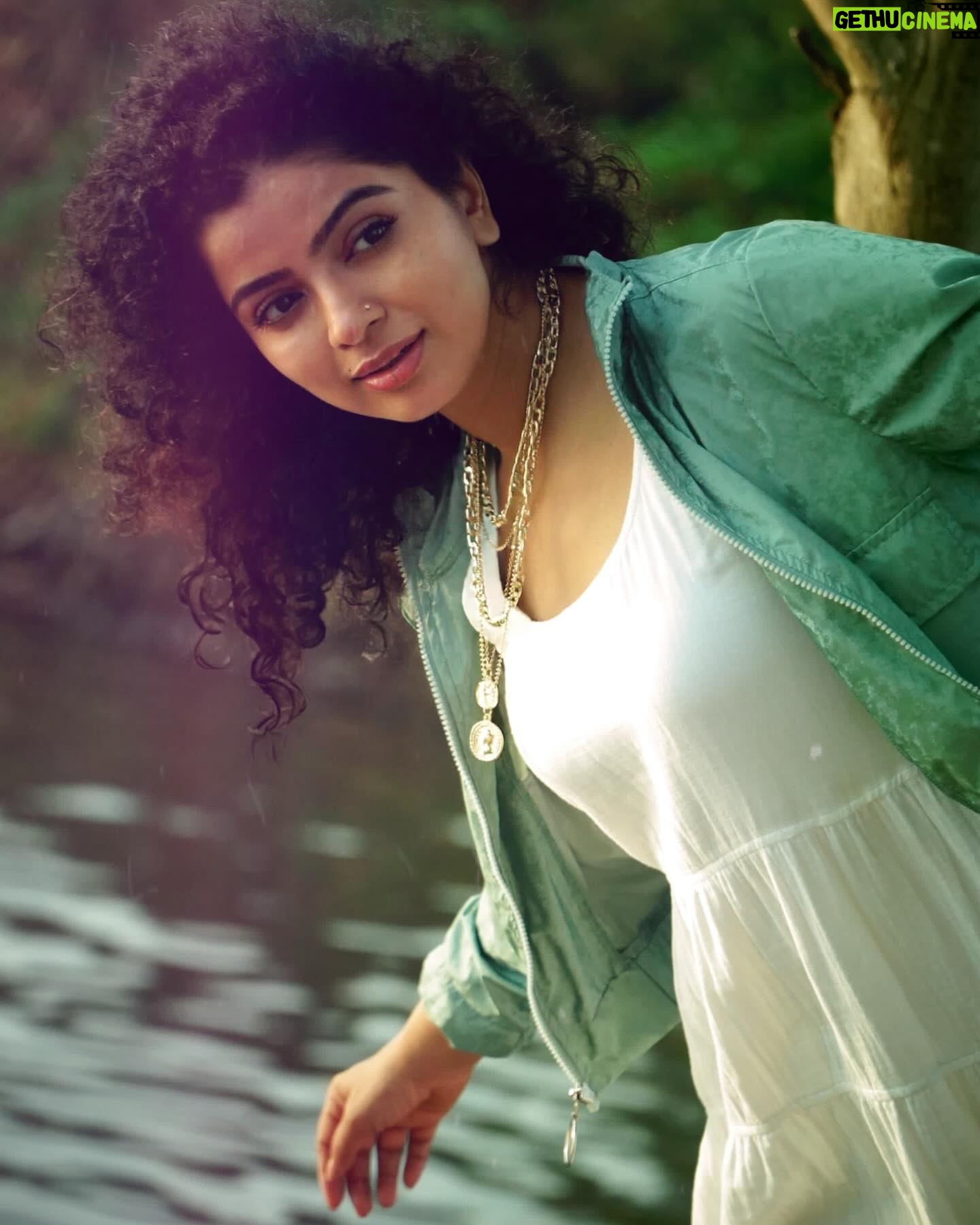 Ranjitha Menon - 12.4K Likes - Finding solace in the whispers of the wind and the dance of sunlight through the trees. Nature’s enchantment holds me captive, a silent symphony of wonder and awe.
#mesmarized #bynature #solace
📷 @arunchandu
