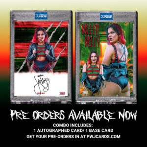 Raquel Lourenço Instagram - 🚨We Are Excited To Announce our next release for for series 3 is Killer Kelly 🚨

@kellywrestling pre-orders are available now 

♦️only 50 combos available 

PWJCARDS.com 

#PWJ #pwjcards #thehobby #wrestlingtradingcards #Wrestlingcards #deathmatchwrestling #ICWNHB #Bloodline #WWE #AEW #japanwrestling #indywrestling #wrestlingtradingcards #GCW #NJPW #tnawrestling #killerkelly