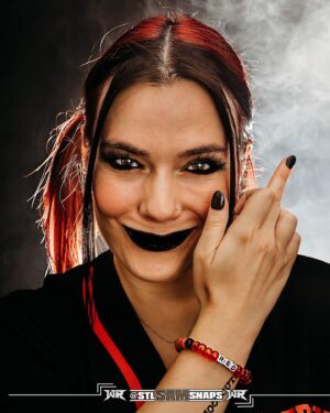 Raquel Lourenço Instagram - There’s been enough negativity on the internet today. Let’s all just get back to appreciating Killer Kelly for the baddie little psycho she is 🔥😘
.
.
#RevolverFRIDAY #RED #prowrestling #prowrestlingillustrated #prowrestlingphotography #prowrestlingislife #killerkelly #tna #knockout