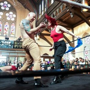 Raquel Lourenço Instagram - KILLER KELLY for
@pwrevolver x @hogwrestling | part one

Killer Kelly is where wrestling thrives, this time in Philadelphia for a Street Fight. #Kelly and I have shared many firsts together. The first time we met was in Portugal in 2017 before she arrived later that year at @westsidextremewrestling. We celebrated through photographs when she became the first-ever #wXw Women’s Champion. We shared many photo shoots when she became the one & only female member of #Ringkampf. She joined the @WWE #NXT UK roster and went on to the US to become a successful part of @tnawrestling. And now, she and I faced our first-ever Street Fight in Philadelphia. Every time you meet her, you always receive an honest & genuine hug. But if you encounter her in the ring, be prepared for a hard slap.

Thank you, Kelly, for creating such beautiful memories together.
 
Sometimes a whole story fits into just one #picture. But often you have to see more to understand the whole story. Part 2 follows!
 
***
 
Killer Kelly ist immer dort, wo Wrestling ist! Dieses Mal in Philadelphia für einen Street Fight. Kelly & ich haben viele erste Male gemeinsam erlebt. Das erste Mal trafen wir uns in Portugal im Jahr 2017, bevor sie später im selben Jahr bei wXw ankam. Wir haben mit Fotografien gefeiert, als sie die erste wXw Women’s Champion wurde. Als erstes & einziges weibliches Mitglied von @ringkampfgermany , haben wir viele gemeinsame Fotoshootings zelebriert. Sie war mit eine der ersten welche zum WWE NXT UK Roster gehörte und ging in die USA, um ein erfolgreicher Teil von Impact/TNA zu werden. Und nun standen sie & ich unserem ersten Street Fight in Philadelphia entgegen. Jedes Mal, wenn man ihr begegnet, bekommt man eine ehrliche & liebevolle Umarmung. Aber wenn man ihr im Ring gegenübersteht, sollte man auf einen harten Schlag vorbereitet sein.
 
Danke Kelly, dass wir gemeinsam so schöne Erinnerungen geschaffen haben.
 
Manchmal passt eine ganze Geschichte in nur ein Bild. Aber oft muss man mehr sehen, um die ganze Geschichte zu verstehen. Teil 2 folgt!
 
#REVOLVERxHOG #streetfight #philly #wrestlingrevolver #prowrestlingrevolver #killerkelly #houseofglory #prowrestling #wrestlemania