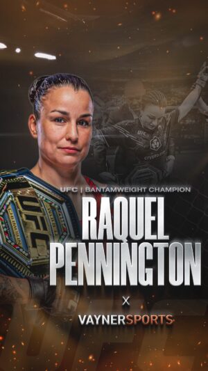 Raquel Pennington Instagram - Welcome to the team… UFC Women’s Bantamweight Champion @raquel_pennington 🆚! #VaynerSports