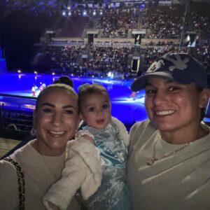 Raquel Pennington Instagram - Magical moments with my two favorite ladies at Disney on Ice! 🌟❄️ #FirstExperience #MoanaMagic