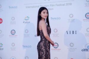 Raquel Xu Instagram - 感谢央六电影频道的邀请。