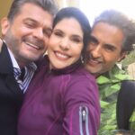 Raquel Garza Instagram - #tbt #con dos guapos #por los pasillos #amigos #encuentros #joy #cdmx