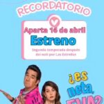 Raquel Garza Instagram - Reposted @eliassolorio Ya casi 👏🏻👏🏻👏🏻👏🏻 @esnetaeva 16 de Abril Después del noti por @canalestrellas #television #comedia #joy #terelasecre #esnetaeva